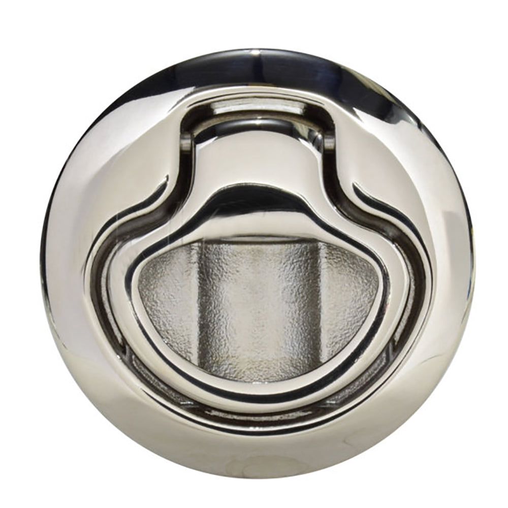 Southco Flush Pull Latch Pull to Open NonLocking Polished Stainless Steel M1638