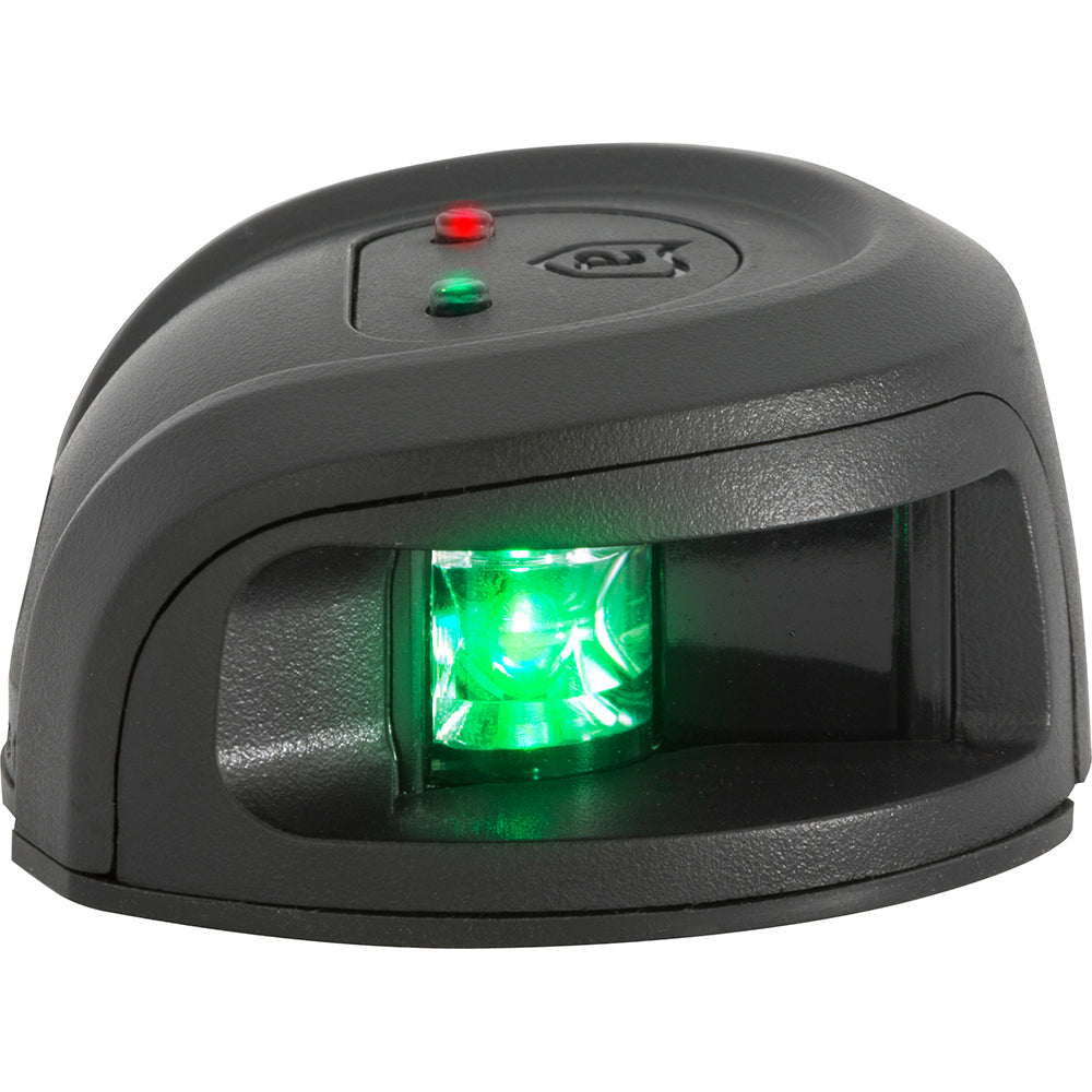 Attwood LightArmor Bow Mount Navigation Light Composite Black BiColor 2NM NV2002PB7