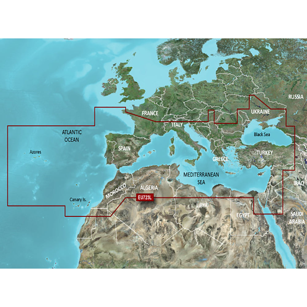 Garmin BlueChart g3 Vision HD VEU723L France microSDSD 010C115700