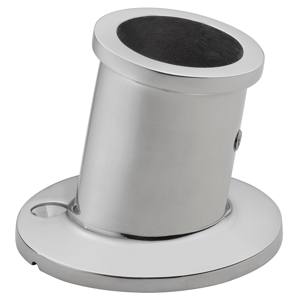 Whitecap TopMounted Flag Pole Socket Stainless Steel 1 ID 6147