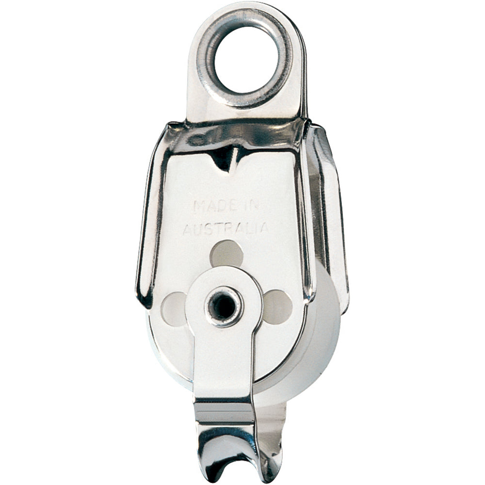 Ronstan Series 30 Utility Block Single Becket Ferrule Eye Head RF470