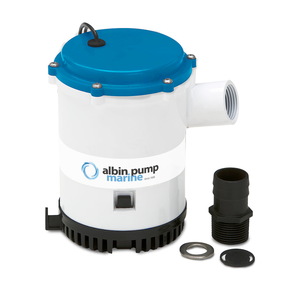 Albin Group Bilge Pump Heavy Duty 2250 GPH 24V 0103014