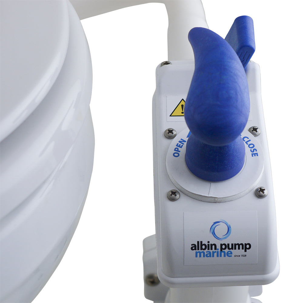 Albin Group Marine Toilet Manual Compact Low 0701003