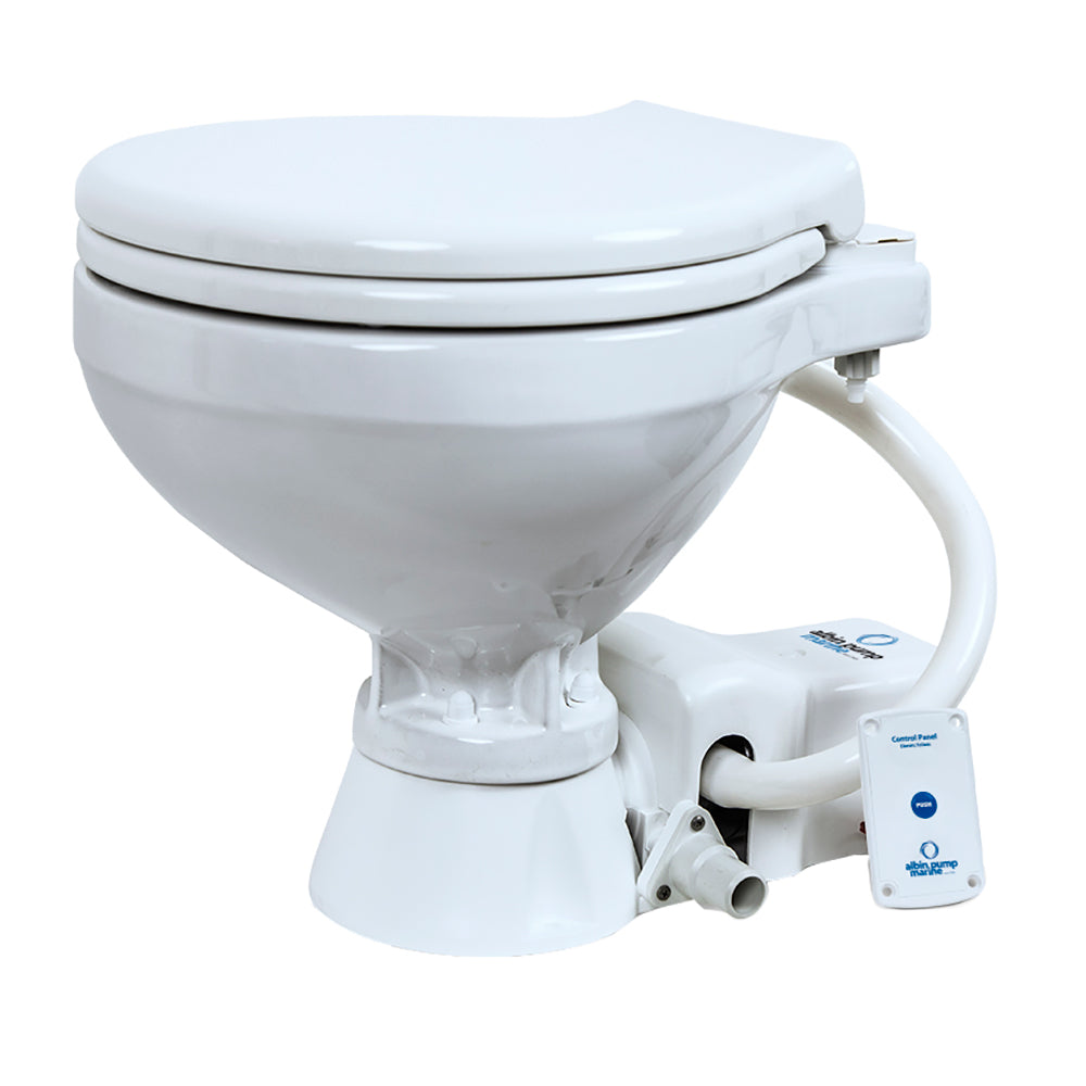 Albin Group Marine Toilet Standard Electric EVO Compact 24V 0702005