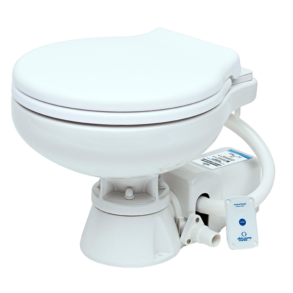 Albin Group Marine Toilet Standard Electric EVO Compact Low 24V 0702009
