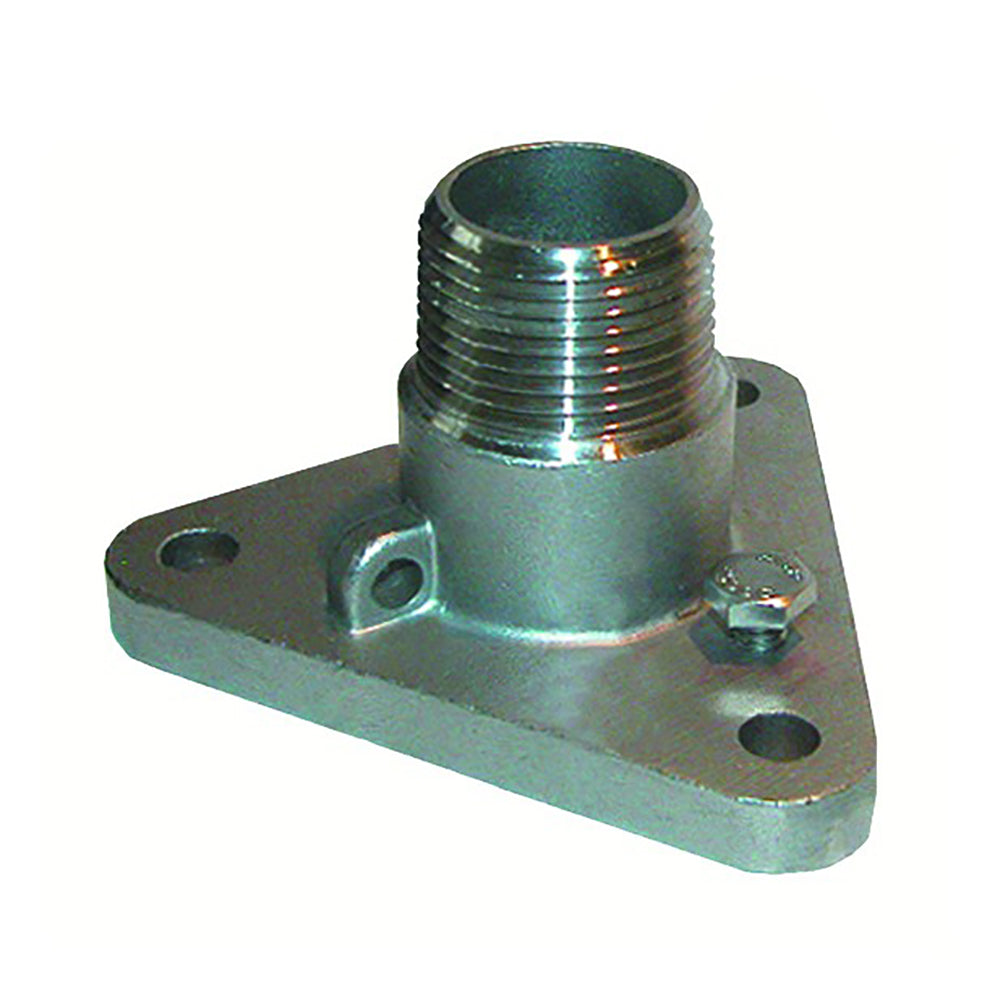 GROCO 114 316 Stainless Steel NPS to NPT Flange Adapter IBVF1250S