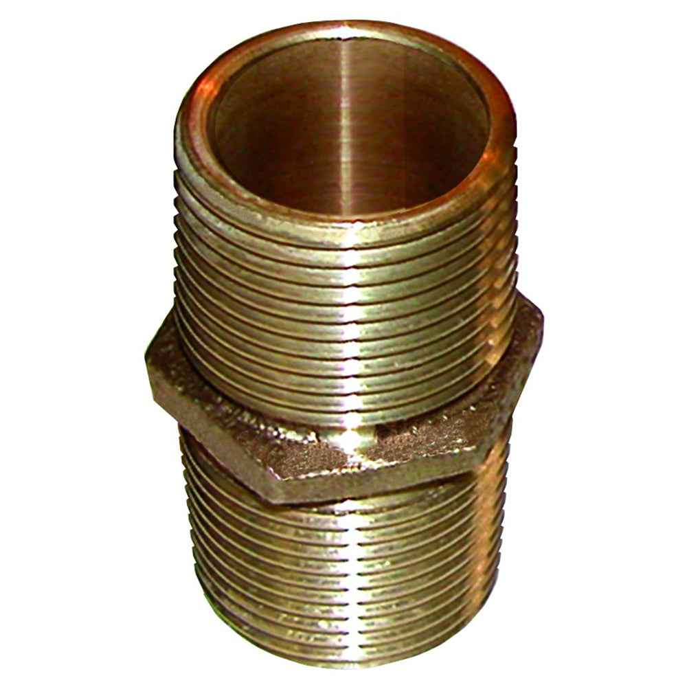 GROCO Bronze Pipe Nipple 4 NPT PN4000