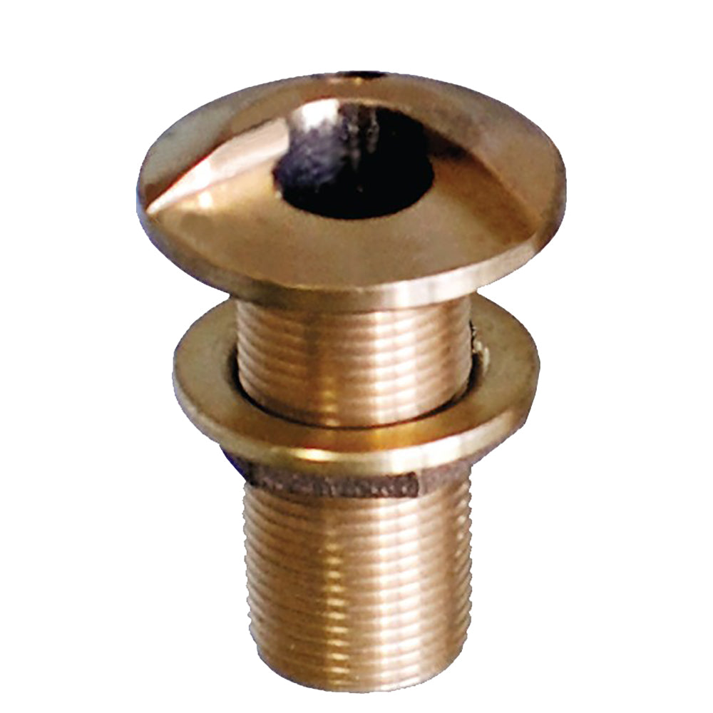 GROCO 34 Bronze High Speed ThruHull Fitting wNut HSTH750W