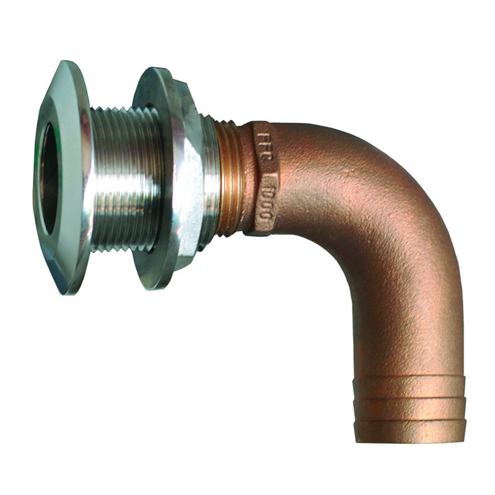 GROCO 2 90 Degree Hose ThruHull Fitting HTHC2000S