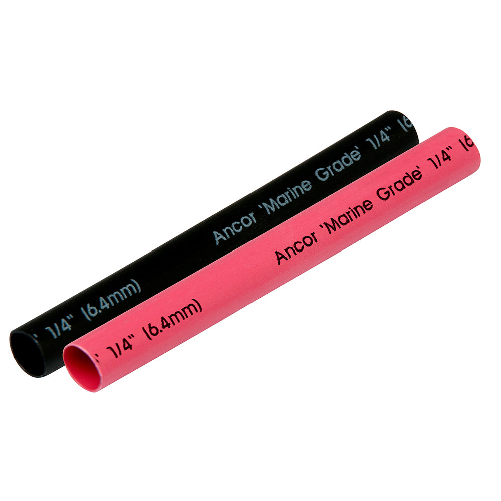 Ancor Heat Shrink Tubing 14 x 3 Black Red Combo 303602