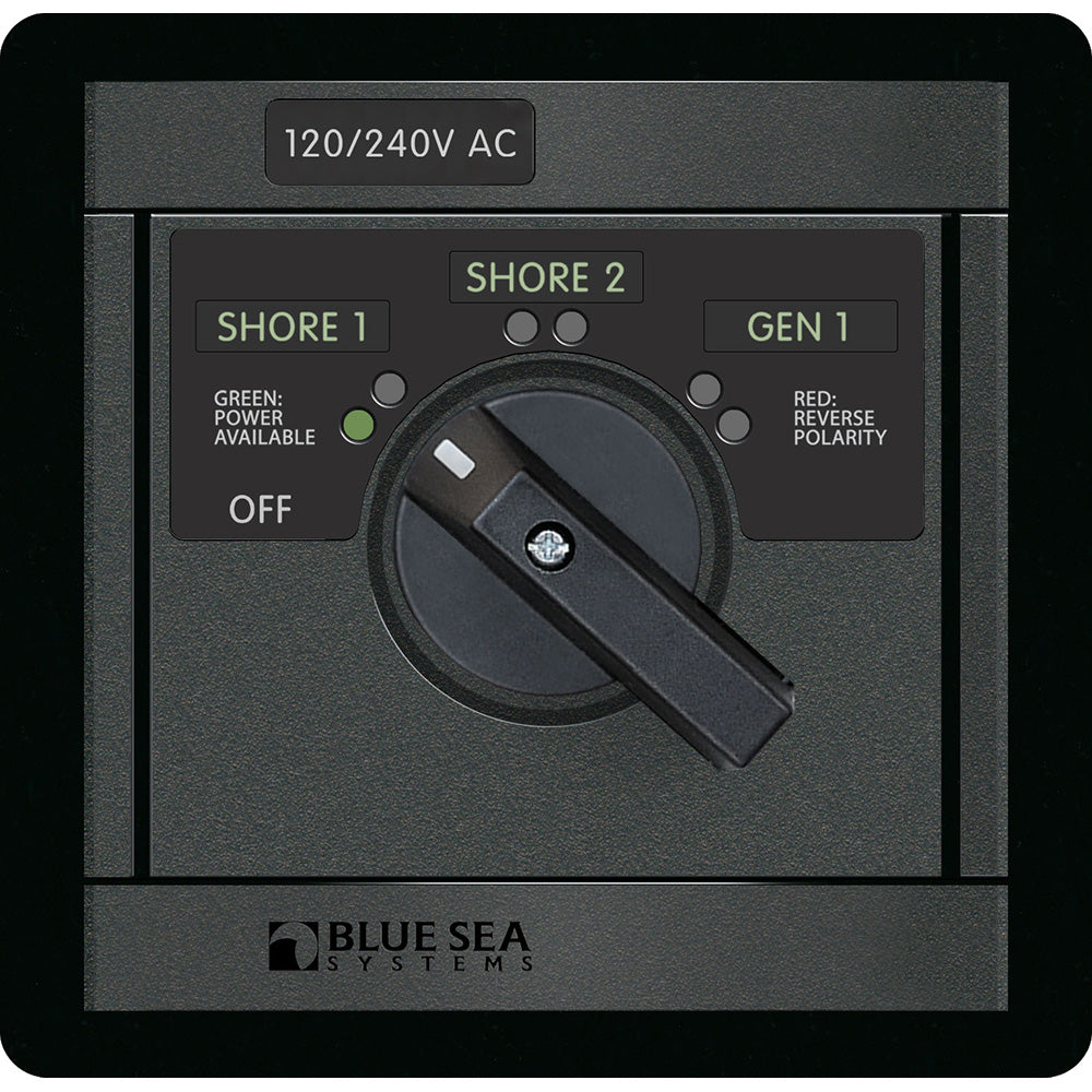 Bue Sea 120240v AC Rotary 65A Off 3 Sources 1488