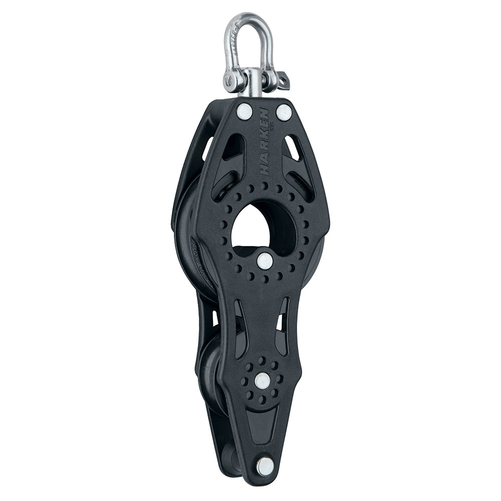 Harken 57mm Carbo Air Fiddle Block wSwivel Becket 2622