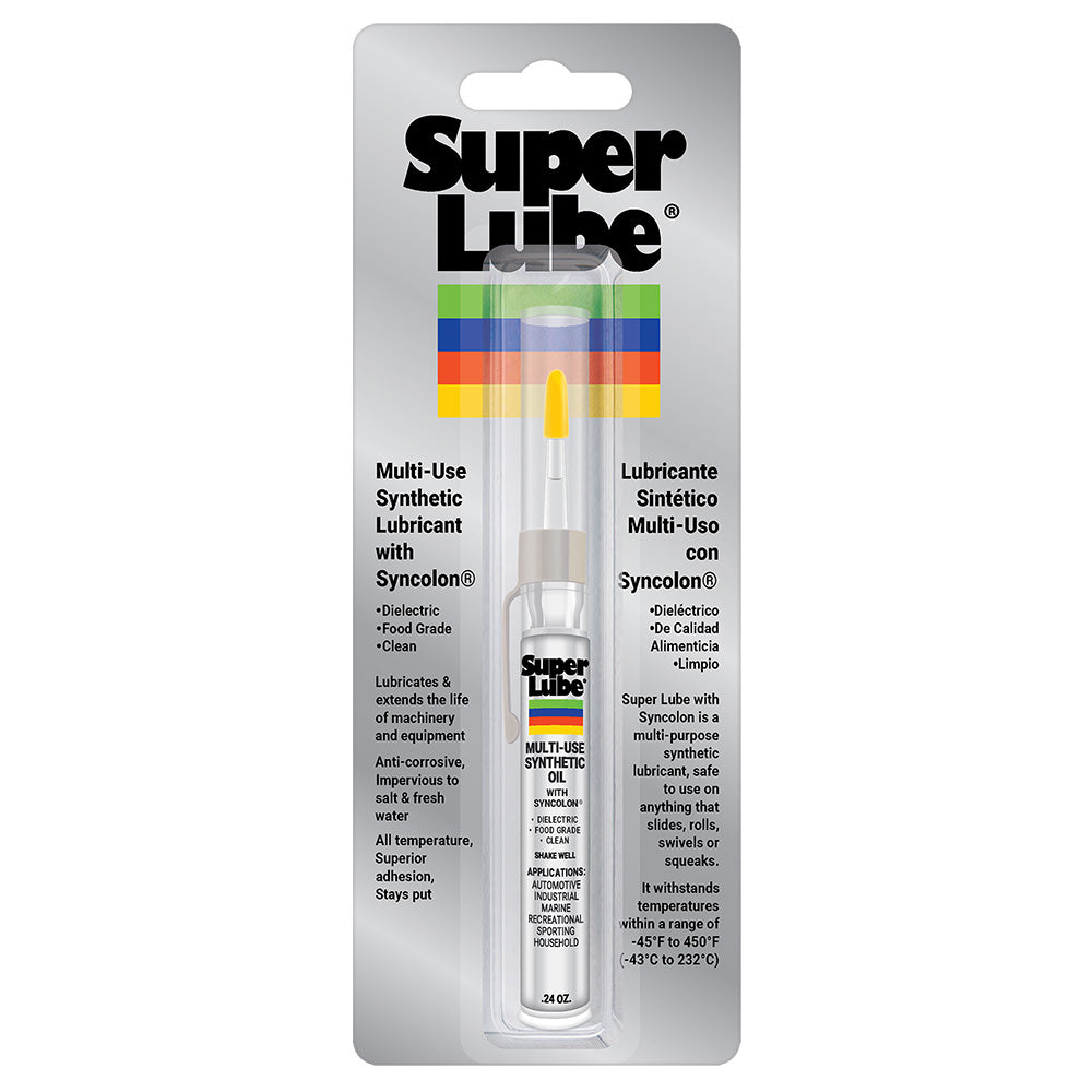 Super Lube Precision Oiler MultiPurpose Synthetic Oil 7ml 51010