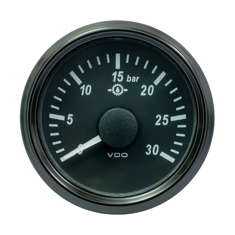 VDO SingleViu 52mm 2116 Brake Pressure Gauge 30 Bar 045V A2C3832720030
