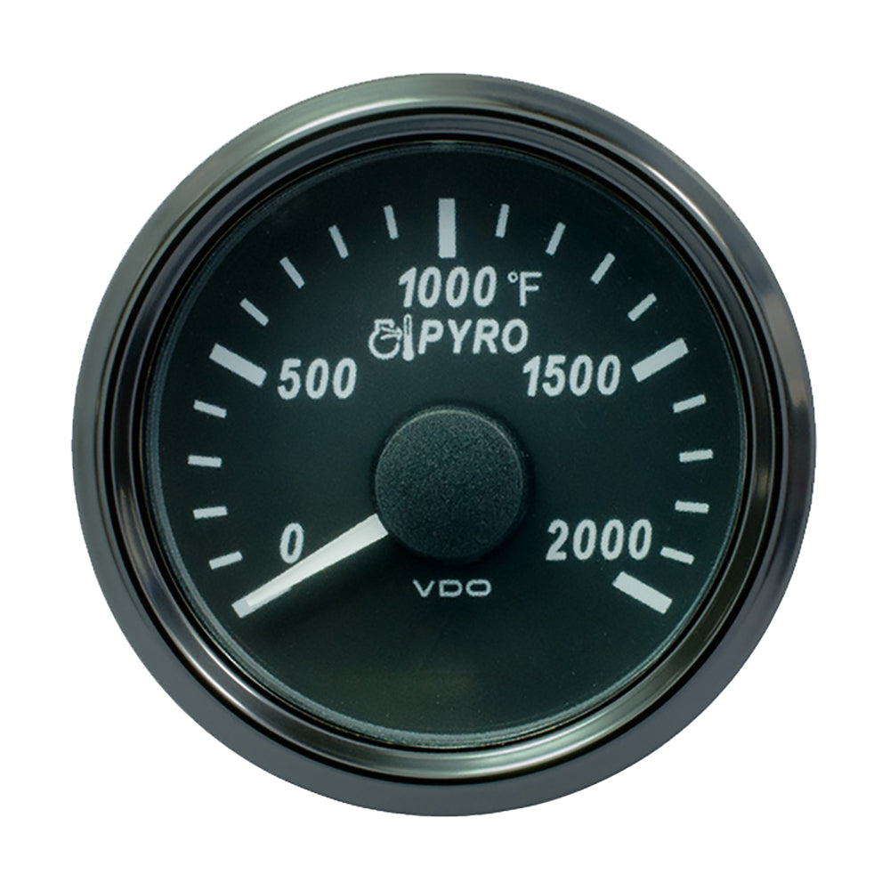 VDO SingleViu 52mm 2116 Exhaust Gas Temp Gauge 2000F A2C3833040030