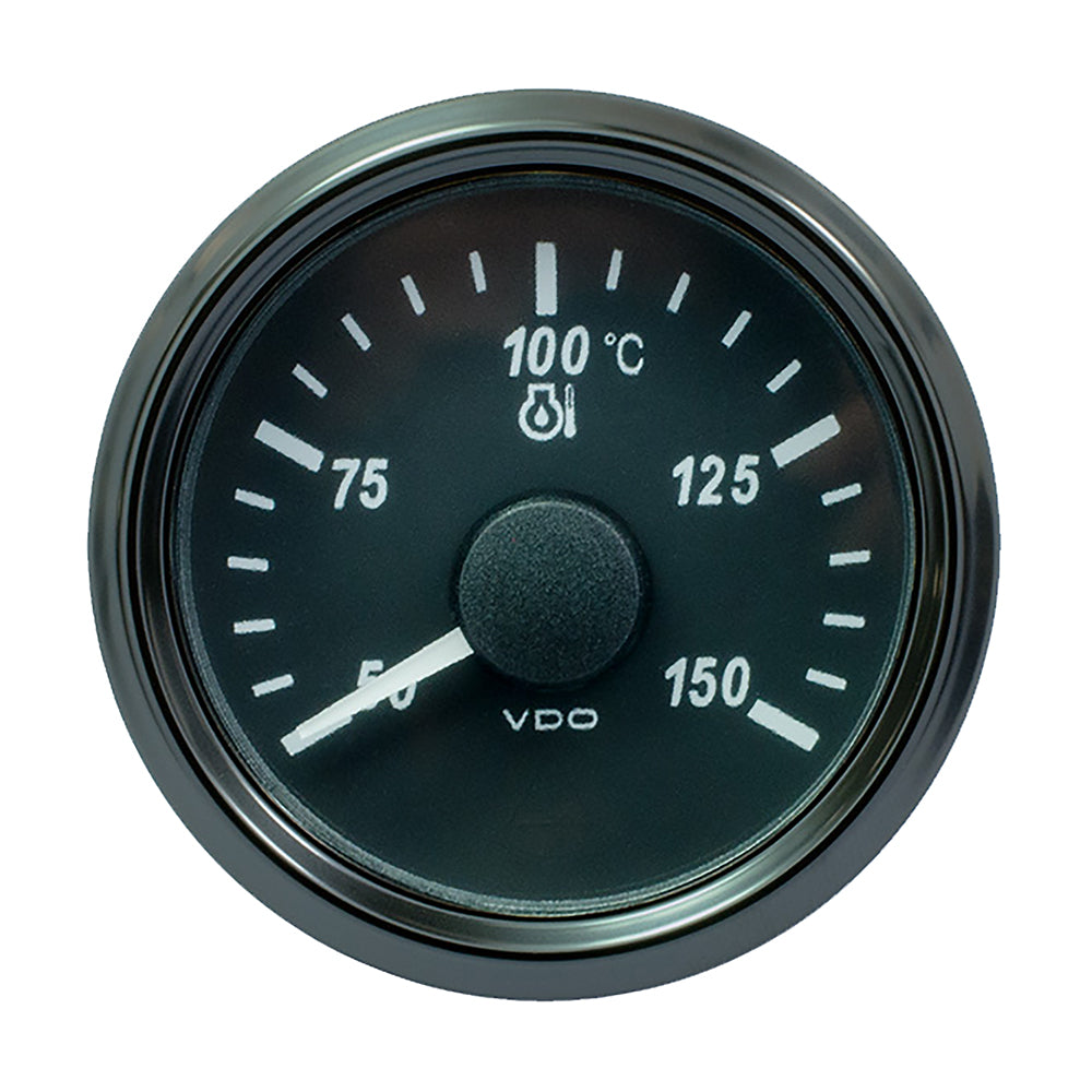 VDO SingleViu 52mm 2116 Oil Temp Gauge Euro 150 C 32218 Ohm A2C3833390030