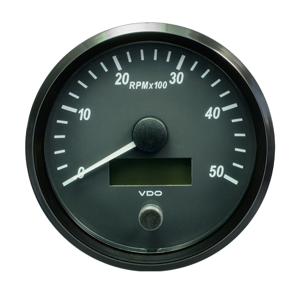 VDO SingleViu 100mm 4 Tachometer 5000 RPM A2C3832790030