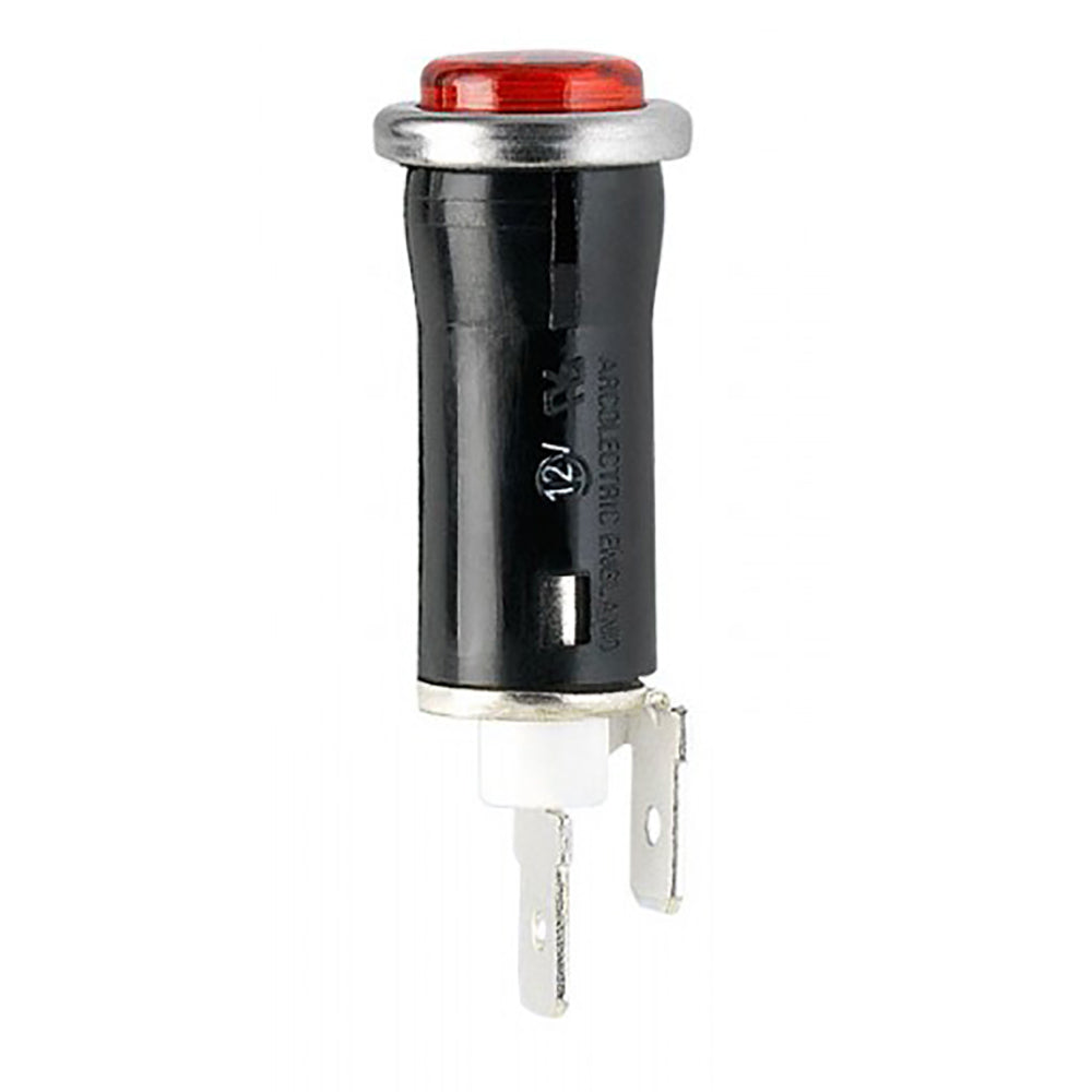 VDO Red SnapIn Panel Mount Light 12V 600844