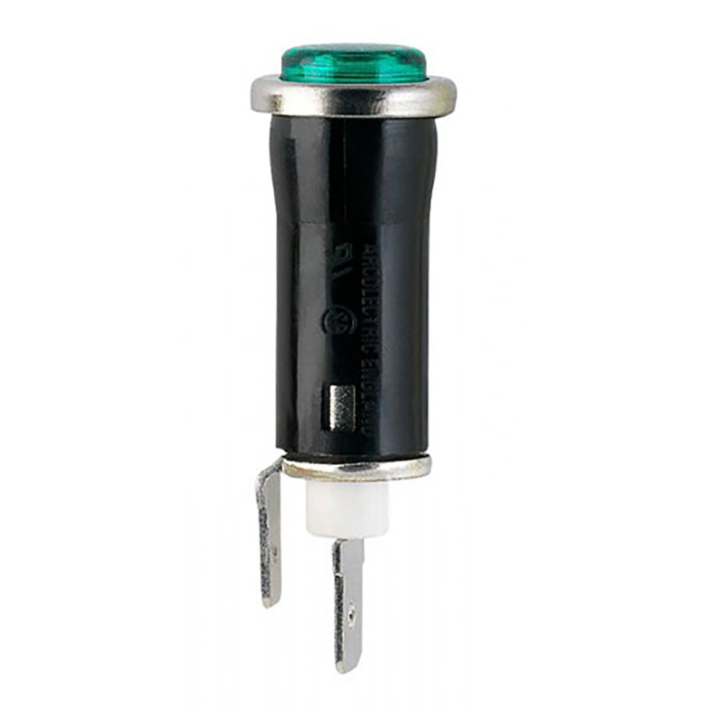 VDO Green SnapIn Panel Mount Light 12V 600845