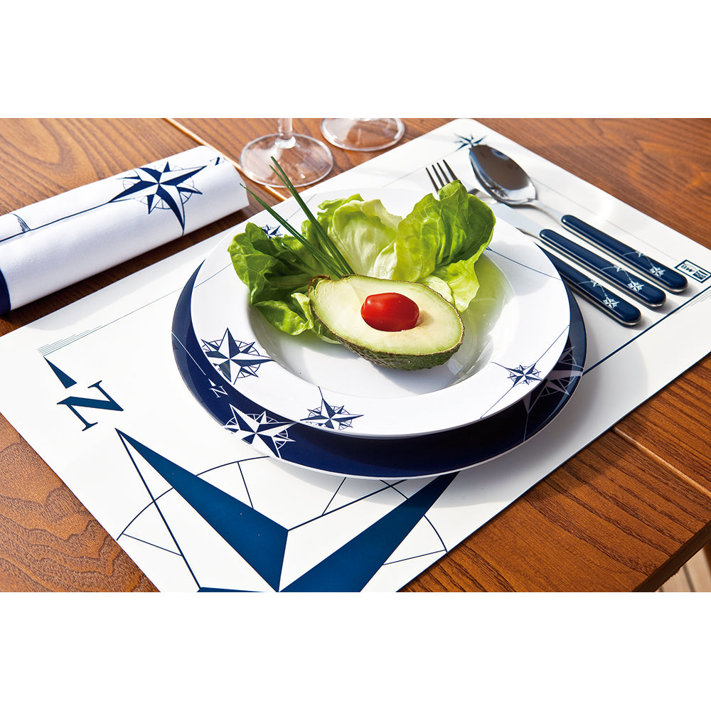 Marine Business Melamine Deep Round Soup Plate NORTHWIND 88 Set of 6 15002C