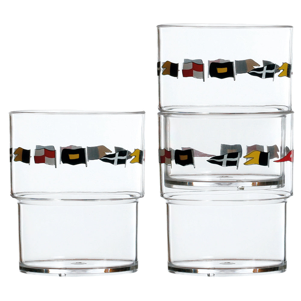 Marine Business Stackable Glass Set REGATA Set of 12 12103C