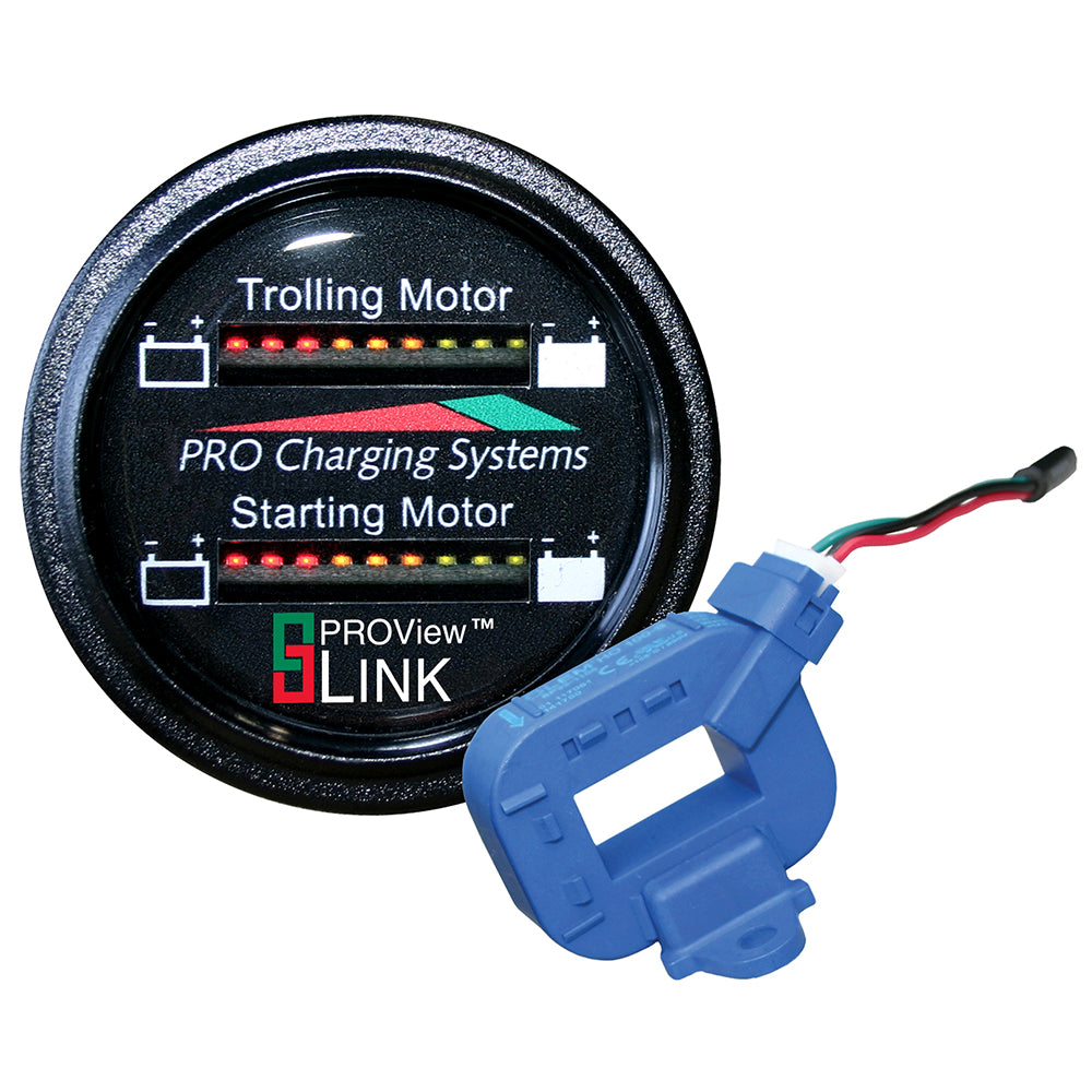 Dual Pro Lithium Battery Gauge Dual Round Display BFGDUALCOMBO
