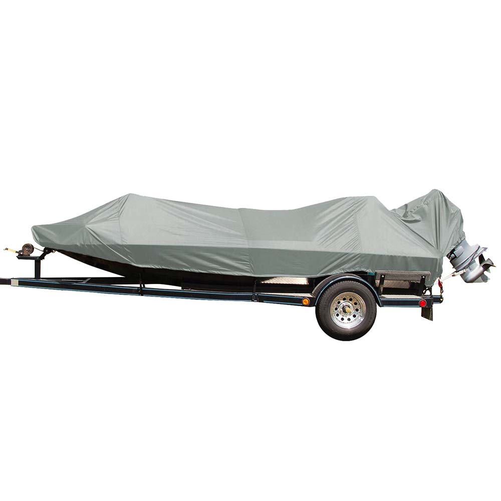 Carver PolyFlex II StyledtoFit Boat Cover f145 Jon Style Bass Boats Grey 77814F10