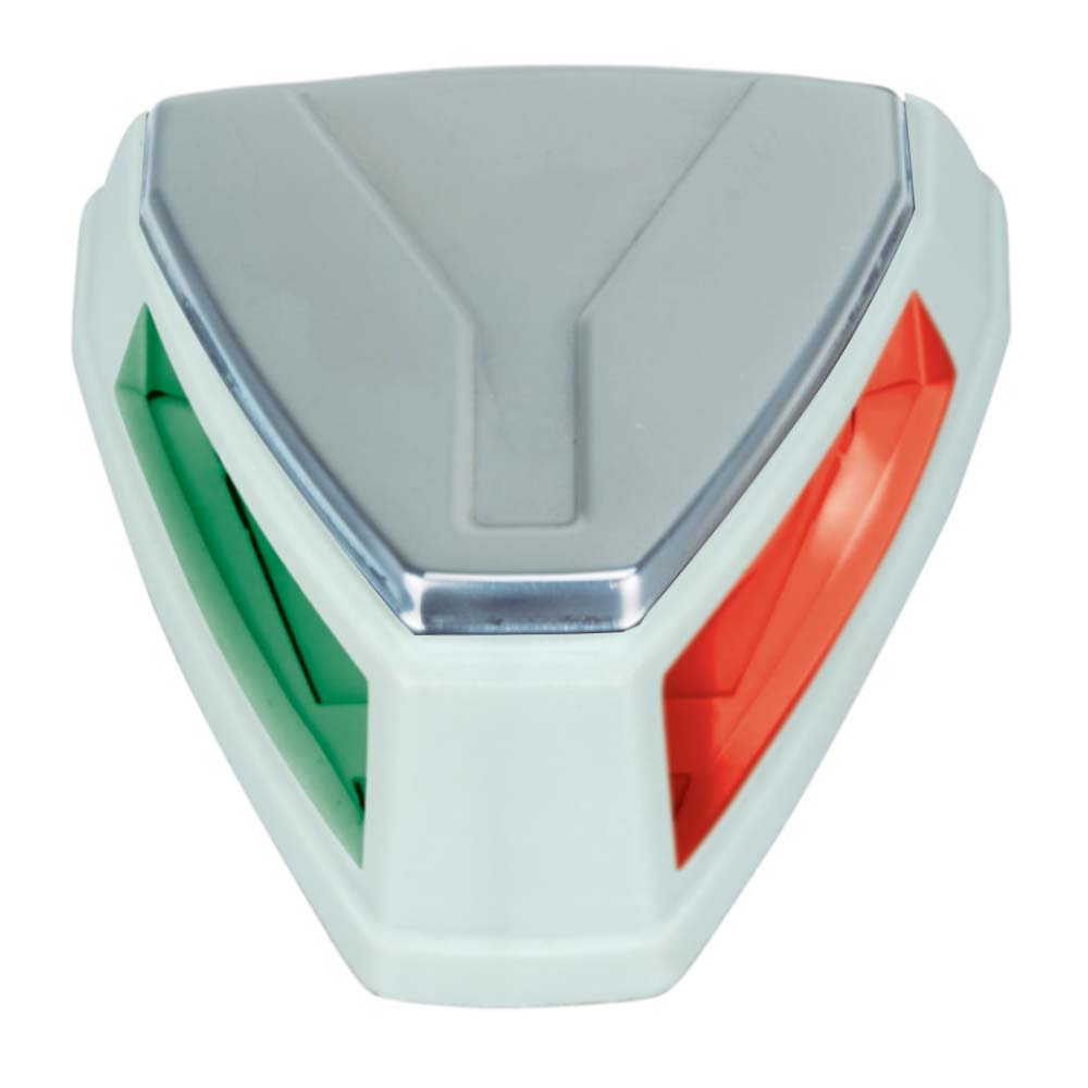 Perko 12V LED BiColor Navigation Light WhiteStainless Steel 0655001WHS