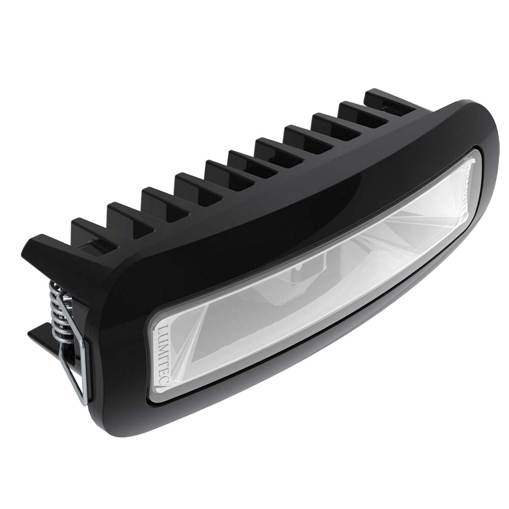 Lumitec Capri3 Spreader Light WhiteRed Dimming Black Housing 101727