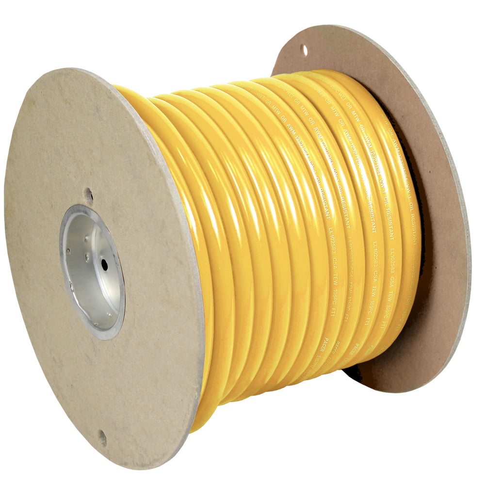 Pacer Yellow 30 AWG Battery Cable 100 WUL30YL100