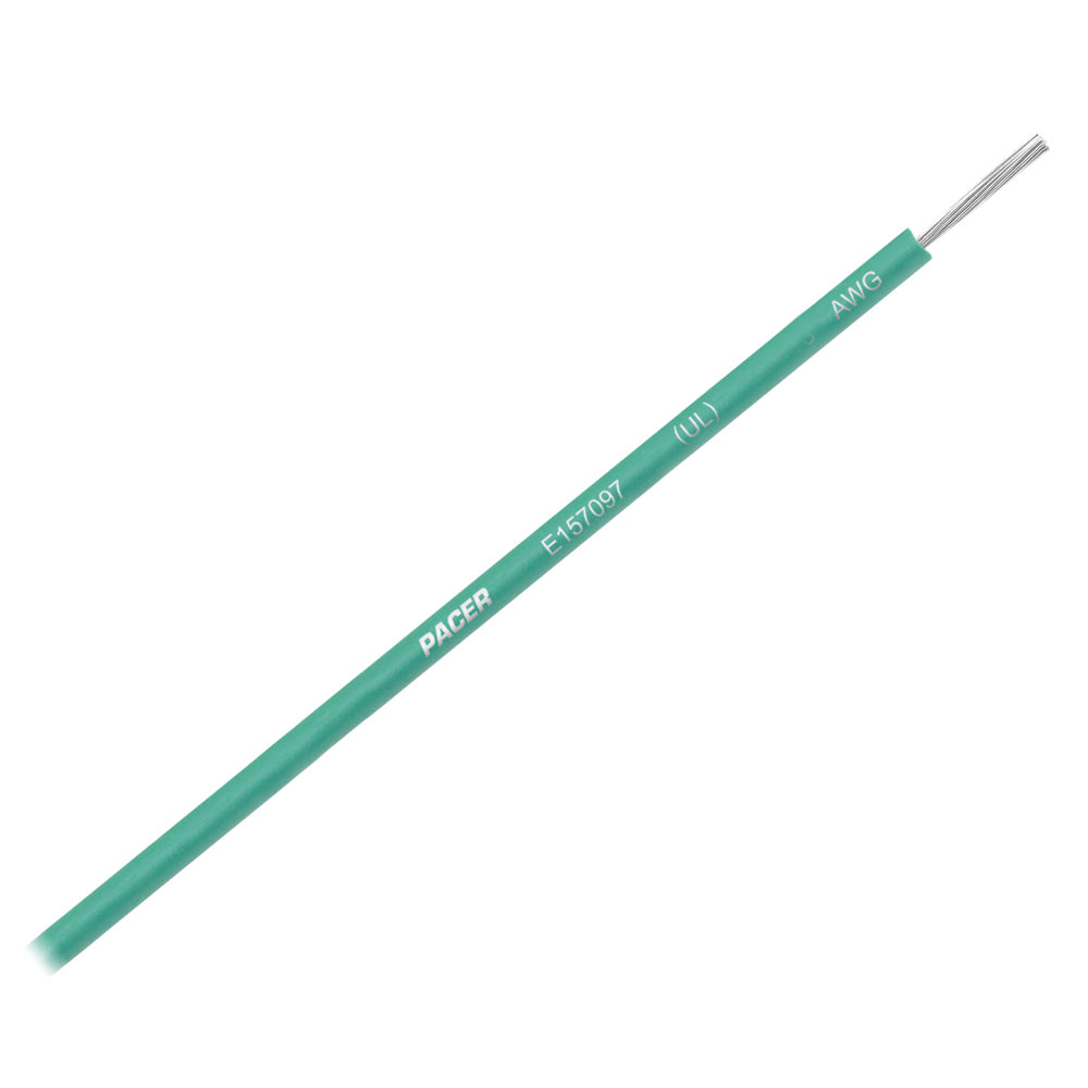 Pacer Green 14 AWG Primary Wire 18 WUL14GN18