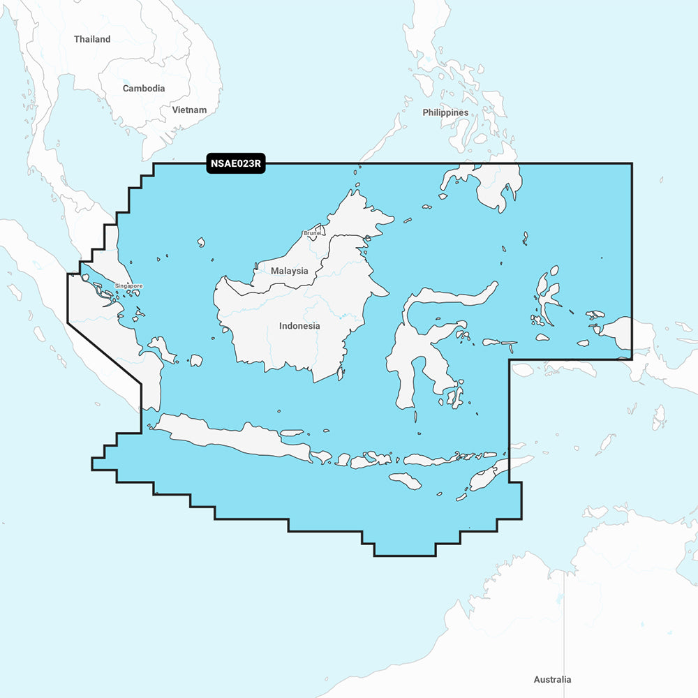 Garmin Navionics NSAE023R Java Borneo Marine Chart 010C122120