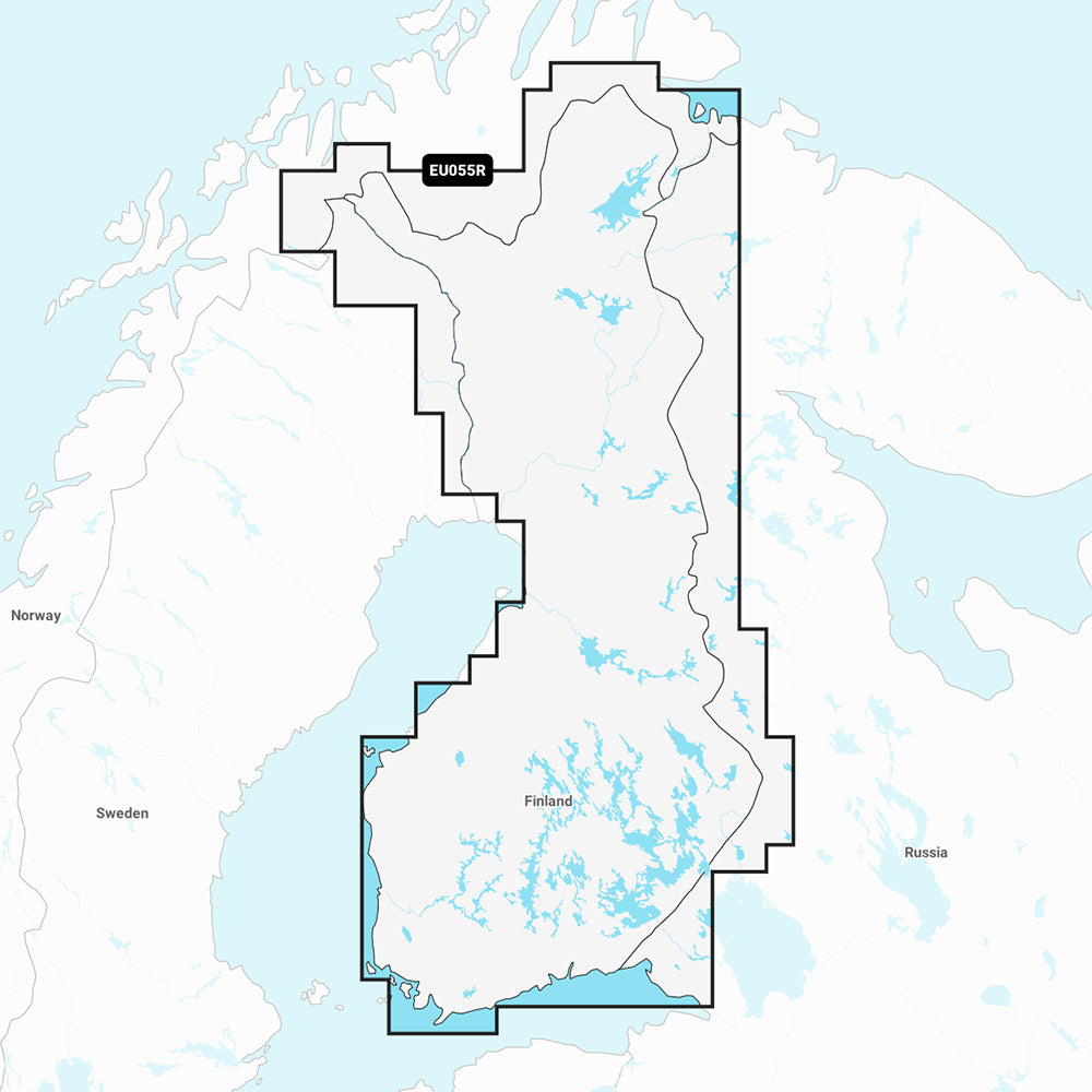 Garmin Navionics NSEU055R Finland Lakes Rivers Inland Marine Chart 010C125420