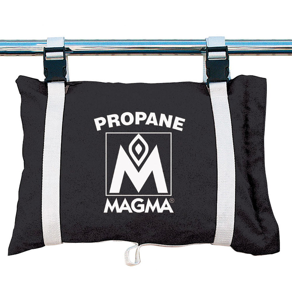 Magma Propane Butane Canister Storage LockerTote Bag Jet Black A10210JB