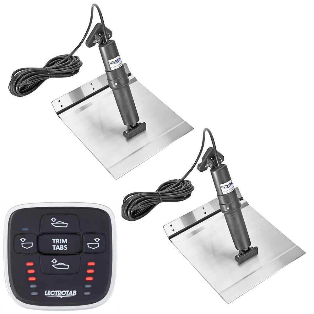 Lectrotab XKA Aluminum Alloy Trim Tab Kit wMLC1 Control 12 x 12 XKASML12X12A