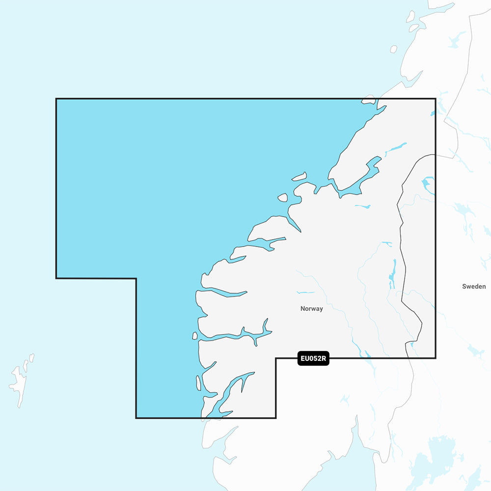 Garmin Navionics Vision NVEU052R Norway Sognefjord to Svesfjorden Marine Chart 010C125100