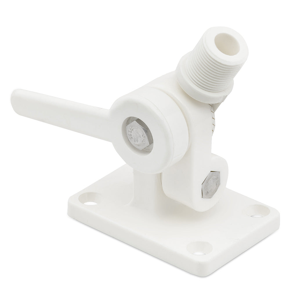Whitecap Nylon Ratchet Mount White S1805