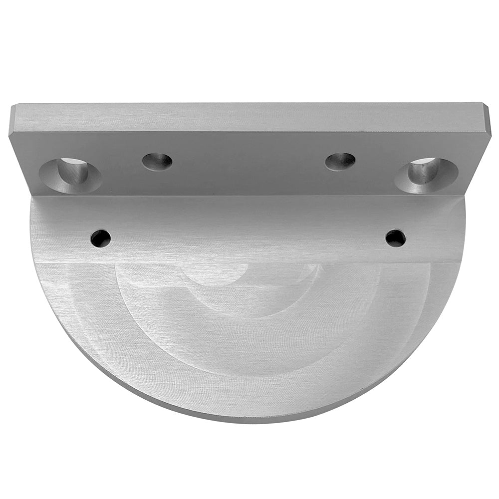 Lopolight Mounting Plate fX01 Series Vertical Sidelights Silver 401017