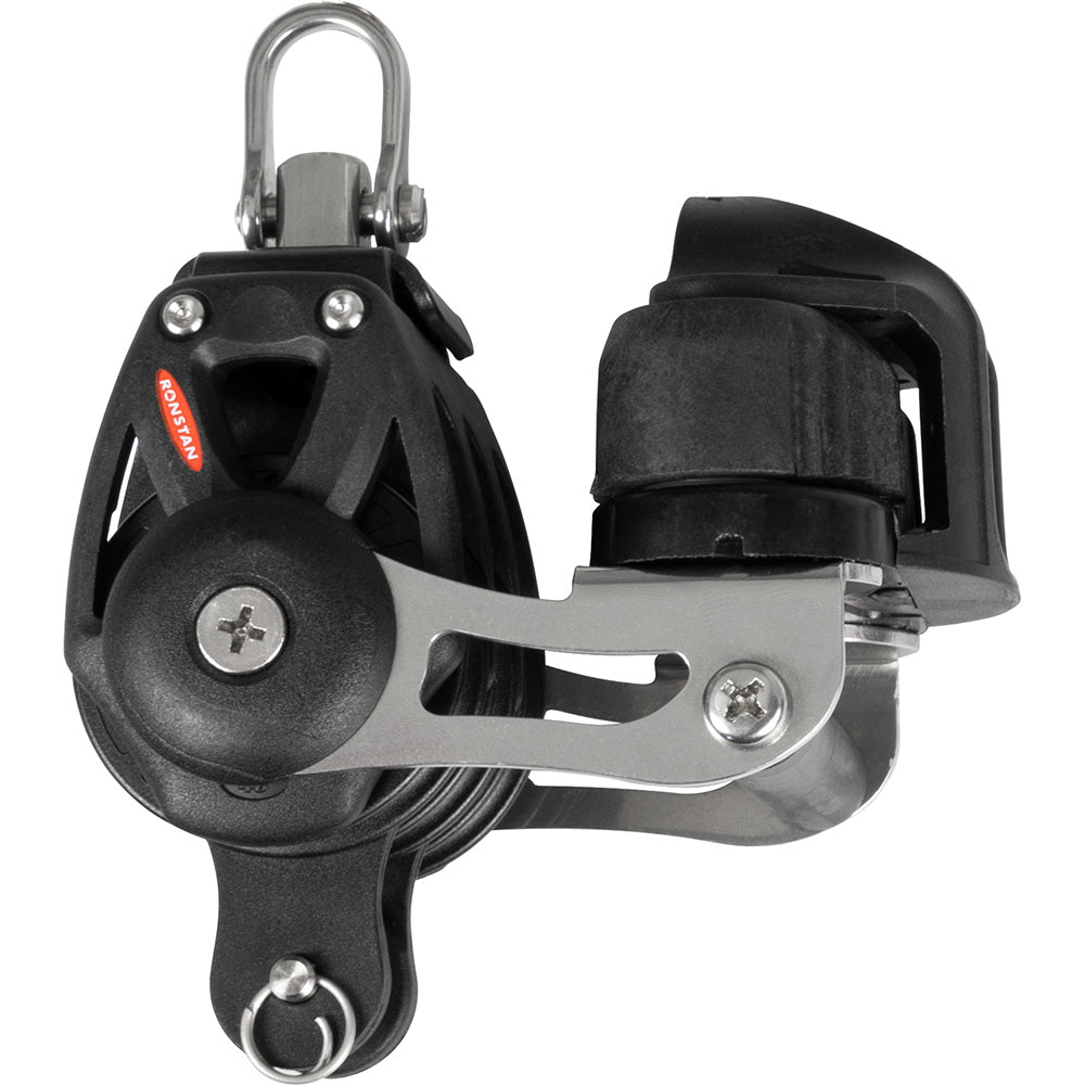 Ronstan Series 40 Orbit BB Triple Block wBecket Cleat Swivel Shackle RF48330