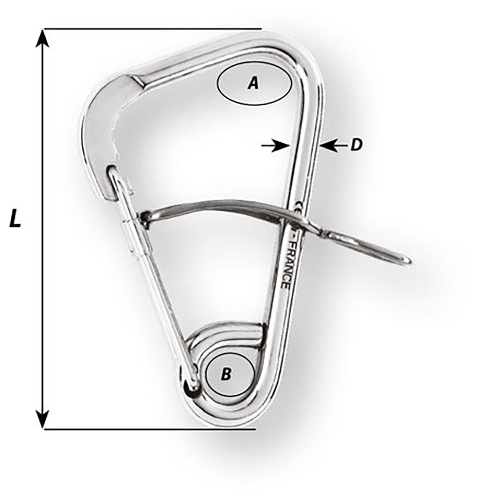 Wichard Automatic Mooring Hook 170mm Length 61116 02329