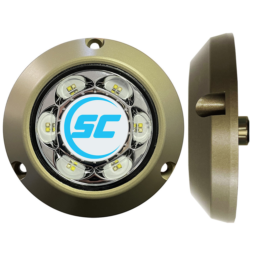 ShadowCaster SC3 Series Underwater Light Light BlueWhite SC3BWALSM
