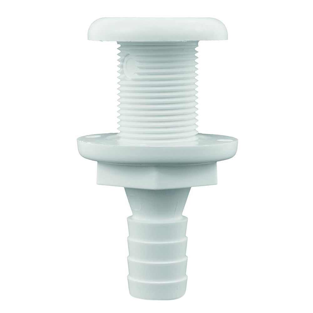 Attwood White Plastic ThruHull Fitting 58 Inner Diameter 38723
