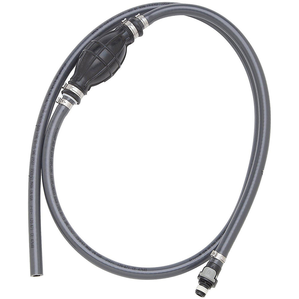Attwood Universal Fuel Line Kit 38 Dia x 6 Length wSprayless Connectors 93806UUS7