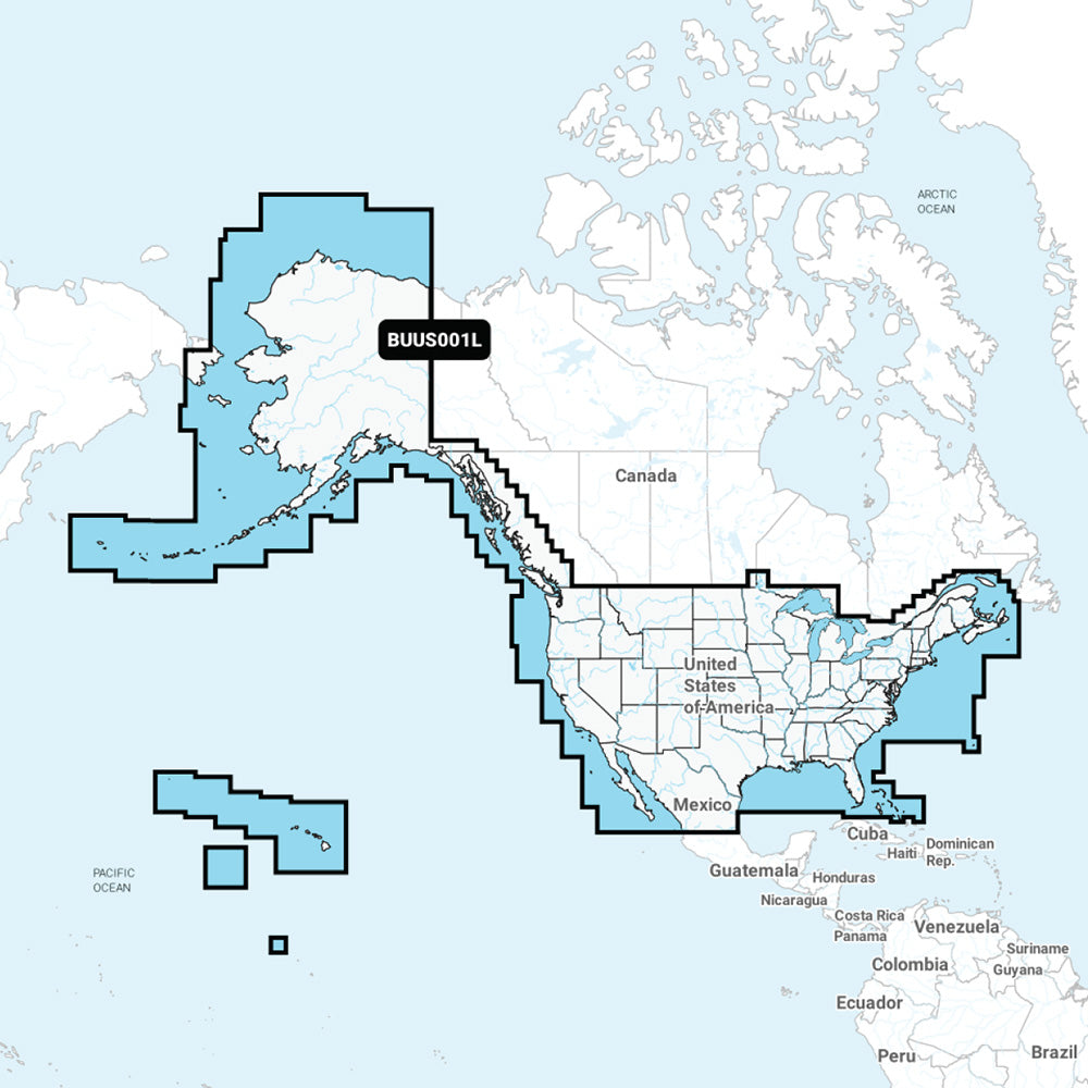 Garmin Navionics BUS001L US Coastal Canada BuiltIn Chart Updates microSDSD 1Year Subscription 0101317700