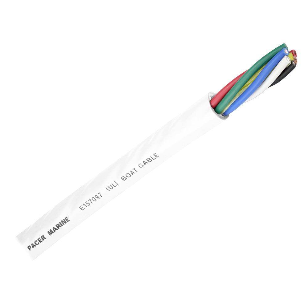 Pacer Round 6 Conductor Cable 250 146 AWG Black Brown Red Green Blue White WR146250