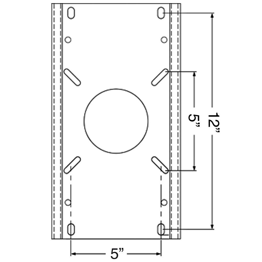 Springfield TracLock SwivelSlide NonLocking Mount f238 Post 1100531L1