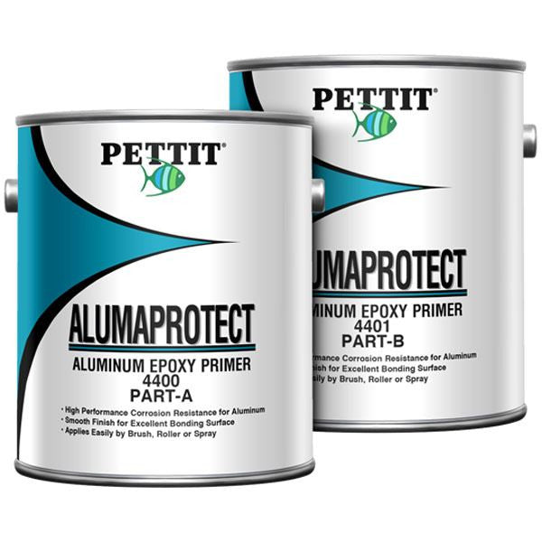 Pettit Aluma Protect Epoxy Barrier Coat Marine Primer For Aluminum Hulls
