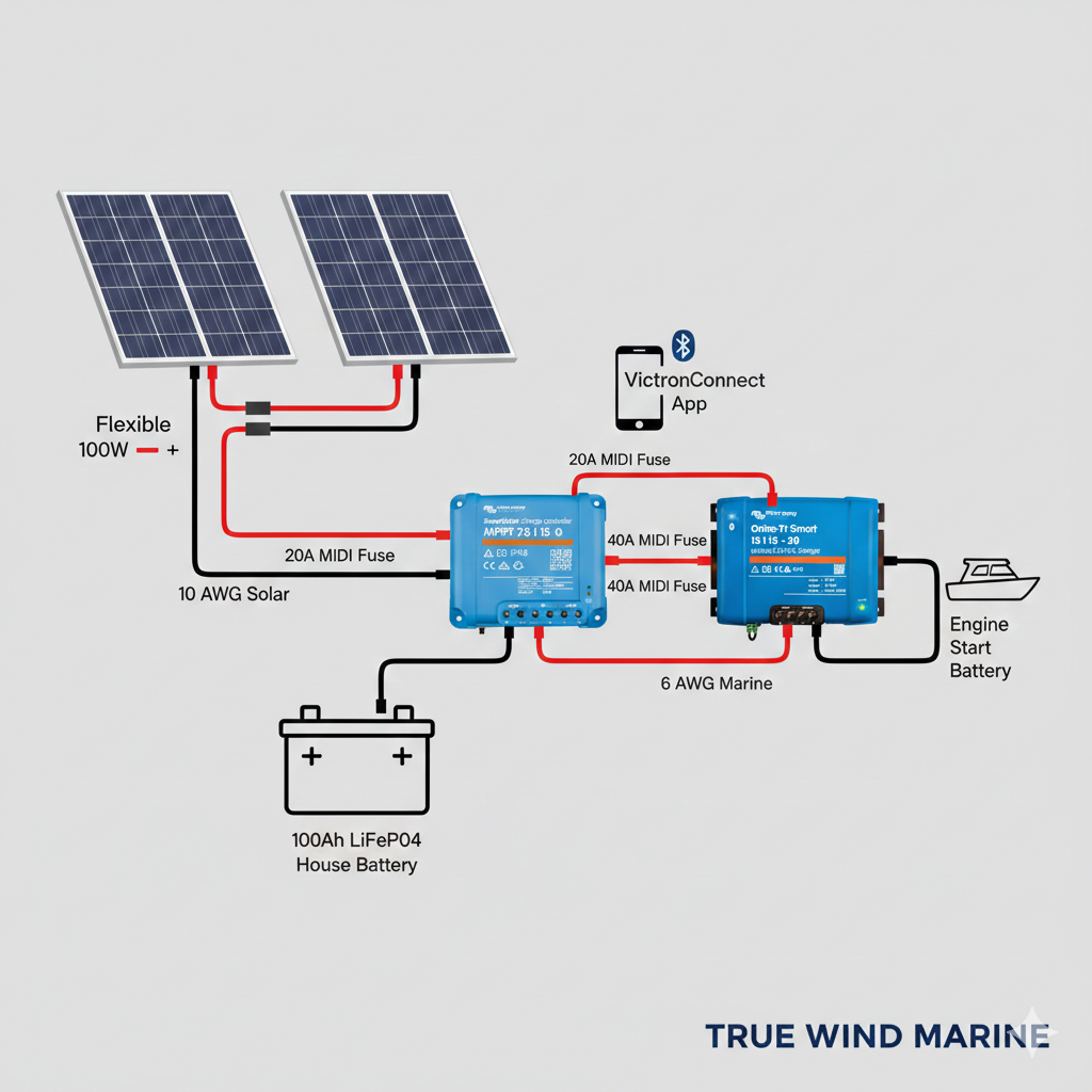 Renogy/Victron Solar Bundle for Cruisers