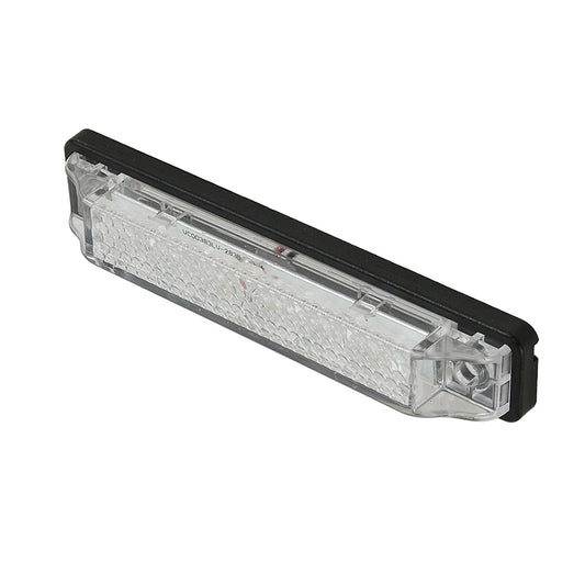 Scandvik 4 LED Light Strip  White wGasket  12V 41640P