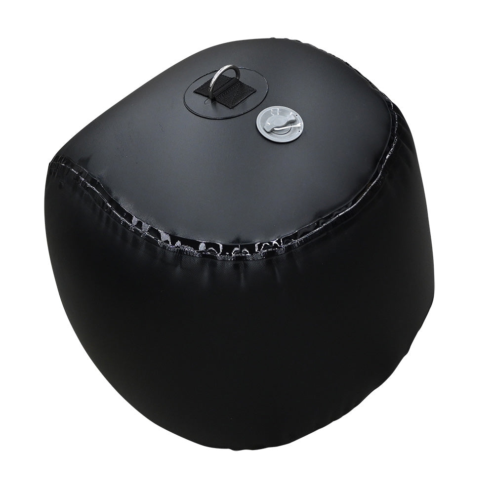 Seipel Marine Specialty Inflatable Fender Ball  24 Diameter  Black M3403